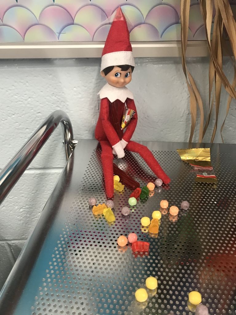 Flurry the Elf has a sweet tooth! 