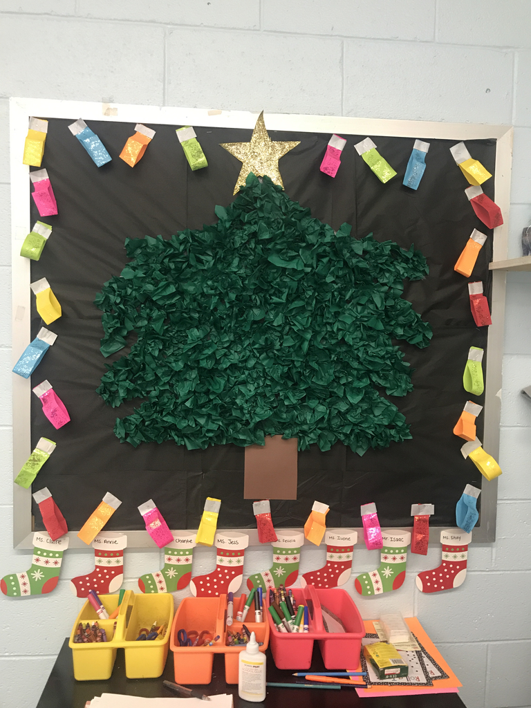 Room 1 is lighting up the classroom with our decorations! 