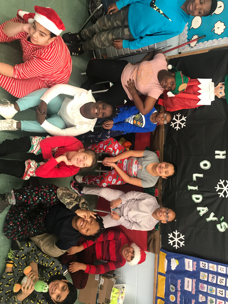 ALMOST all of the Room 1 crew! Pajama Day ‘19! Getting ready for the holidays! 